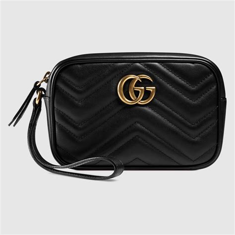 gucci gg marmont quilted wrist wallet|Gucci Marmont wallet price.